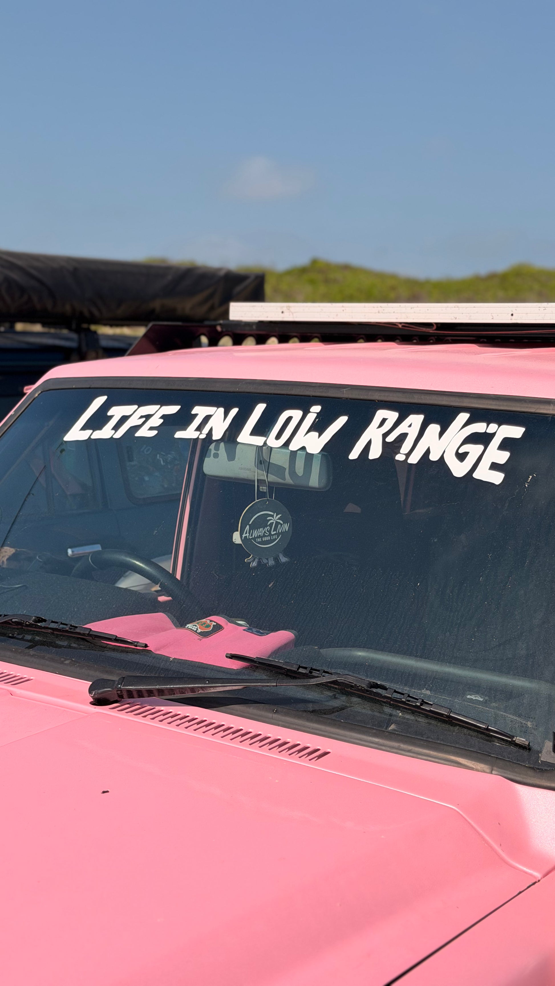 'Life in Low Range' Window Banners